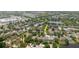Overhead view highlighting the property's setting within a residential area, close to schools and parks at 12506 Safari Ln, Riverview, FL 33579