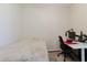 Bedroom with a bed, a desk with computers, and carpet at 12506 Safari Ln, Riverview, FL 33579
