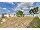 Spacious backyard with a patio area, perfect for outdoor entertaining at 2605 Fulton Sw St, Largo, FL 33774