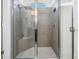 Bathroom features a large, tiled walk-in shower with glass enclosure at 31649 Tansy Bnd, Wesley Chapel, FL 33545