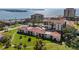 A beautiful golf course and residential unit surround the ocean and lush green manicured lawns at 6269 Palma Del Mar S Blvd # 112, St Petersburg, FL 33715