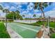 Relax with a view by the shuffleboard courts that boast lush landscaping and a nearby pool for added leisure at 650 Pinellas Point S Dr # 216, St Petersburg, FL 33705