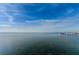 Panoramic waterfront view of calm waters leading to a wooden pier on a clear, serene day under a bright blue sky at 650 Pinellas Point S Dr # 216, St Petersburg, FL 33705