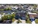 Stunning aerial view of a waterfront home with a private canal and boat dock at 6505 Bimini Ct, Apollo Beach, FL 33572