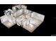 3D model of open layout featuring hardwood floors and an island at 7014 Westcott Dr, Port Richey, FL 34668