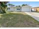 Charming single-story home with a well-maintained lawn and a single-car garage at 7014 Westcott Dr, Port Richey, FL 34668
