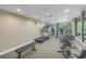 Community fitness center equipped with modern exercise machines and equipment at 750 4Th Avenue South # 601H, St Petersburg, FL 33701