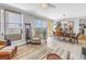 Spacious open floor plan with a large sliding glass door, linking indoor/outdoor living at 750 4Th Avenue South # 601H, St Petersburg, FL 33701