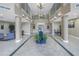 Spacious lobby area with high ceilings, elegant lighting, and comfortable seating at 750 4Th Avenue South # 601H, St Petersburg, FL 33701