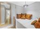 Cozy nook with window seat, decorative pillows, and unique lighting fixture at 750 4Th Avenue South # 601H, St Petersburg, FL 33701