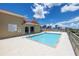 Rooftop pool with city skyline views and lounge area for relaxation at 750 4Th Avenue South # 601H, St Petersburg, FL 33701
