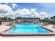 Bright and spacious community pool with well-maintained 8ft deep end and ample seating at 1 Boca Ciega Point Blvd # 212, St Petersburg, FL 33708