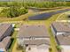 Aerial shot of a home showing the roof and surrounding land at 12107 Nouveau Ave, Spring Hill, FL 34610