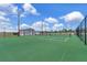 Community tennis courts provide a great recreational opportunity for residents to enjoy at 12653 Longcrest Dr, Riverview, FL 33579