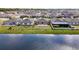 A serene lake view of the homes backyard at 16633 Sunburst Lake S St, Wimauma, FL 33598