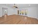 Bright and spacious living room with hardwood floors and French doors leading to the patio at 2200 Horan S Way, Gulfport, FL 33707