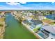 Stunning coastal home with private pool and waterfront access, offering scenic views of the surrounding waterways at 3496 Amberjack Dr, Hernando Beach, FL 34607