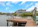 Waterfront property with private boat dock to enjoy scenic views and easy access to the water at 424 Island Cay Way, Apollo Beach, FL 33572