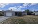 Charming single-story home with a well-maintained front yard and attached garage with stone veneer siding at 4750 Panorama Ave, Holiday, FL 34690