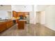 Spacious kitchen with granite countertops, stainless steel appliances, and ample cabinet space at 5331 Villagebrook Dr, Wesley Chapel, FL 33544
