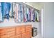 Closet with clothing rod, dresser, and safe at 111 Alafia Estates Ln, Plant City, FL 33567
