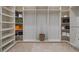 Spacious walk-in closet with custom built-in shelves and ample storage space at 17062 Comunidad De Avila, Lutz, FL 33548