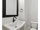 Clean bathroom with a modern sink and black hardware at 2121 1St N Ave, St Petersburg, FL 33713