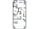 This floor plan shows level three that features the owner's suite, retreat, and bathroom at 2121 1St N Ave, St Petersburg, FL 33713