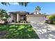 Beautiful single-story home featuring a two-car garage and well-kept front yard with mature landscaping at 3505 Kilmer Dr, Plant City, FL 33566