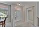 Bright and airy foyer with tiled flooring, high ceilings, and staircase at 3505 Kilmer Dr, Plant City, FL 33566