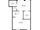 Main floorplan includes a living room, kitchen, dining area, bathroom, and laundry room at 5454 Saddlebrook Way # 2, Wesley Chapel, FL 33543