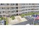 Exterior day shot showing waterfront property access and parking at 6075 Shore S Blvd # 509, Gulfport, FL 33707