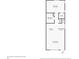 Detailed floorplan showcases the layout of the home including the living room, kitchen, bathroom, and bedrooms at 108 14Th Ave # 2, St Pete Beach, FL 33706