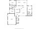 Detailed floor plan showcasing the layout of the home, including rooms and dimensions at 4395 50Th S Ter, St Petersburg, FL 33711
