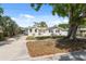 Cozy home with a well-kept lawn, inviting front entrance, mature trees, and a convenient carport at 7313 8Th N Ave, St Petersburg, FL 33710
