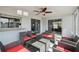 Relaxing lanai features outdoor seating, perfect for entertaining and enjoying the outdoors at 7553 Sequoia Dr, New Port Richey, FL 34653