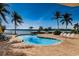 Gorgeous community pool overlooking the bay, perfect for relaxation at 8800 Bay Pines Blvd # 303, St Petersburg, FL 33709