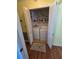 Laundry closet with washer and dryer at 10825 Venice Cir, Tampa, FL 33635