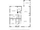 Detailed floor plan showcasing the home's layout, including the primary bedroom, kitchen, and living room at 1511 47Th N Ave, St Petersburg, FL 33703