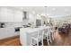 Open-concept kitchen flows to the living room, creating a combined space perfect for gathering and entertaining at 1511 47Th N Ave, St Petersburg, FL 33703