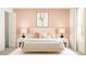Cozy bedroom with pastel accents, comfortable bedding, and soft natural light at 15276 Rainbow Quartz St, Wimauma, FL 33598