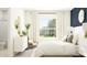 Bright bedroom with large windows, natural light, and a view to backyard at 15276 Rainbow Quartz St, Wimauma, FL 33598