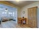 Bright dining room with wood flooring, wood furniture, and natural lighting at 2131 Cedar Dr, Dunedin, FL 34698