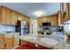 Stylish kitchen boasting granite countertops, stainless steel appliances, and ample cabinet space at 2131 Cedar Dr, Dunedin, FL 34698