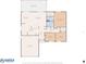 Detailed floor plan showcasing the layout of the home with clearly labeled rooms and dimensions at 5814 Silver Moon Ave, Tampa, FL 33625