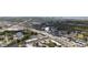 Desirable aerial view of waterfront townhomes convenient to highways and coastal waterways at 9001 Tudor Dr # H210, Tampa, FL 33615
