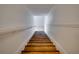 View of the interior wooden staircase at 9001 Tudor Dr # H210, Tampa, FL 33615