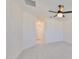 Bedroom ceiling with chandelier fan at 933 Signet Dr, Apollo Beach, FL 33572