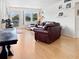 Inviting living area with laminate floors and bright windows at 1325 58Th N St # 204A, St Petersburg, FL 33710