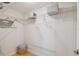 Walk-in closet with wire shelving for optimal storage space at 1724 W Saint Conrad St, Tampa, FL 33607